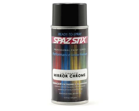 Spaz Stix Mirror Chrome Spray Paint 35oz Szx10009