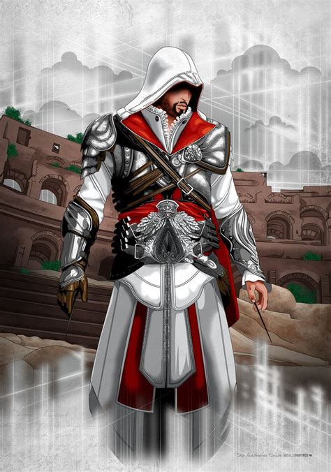 Ezio Auditore Da Firenze Roma By Dimitrosw On Deviantart