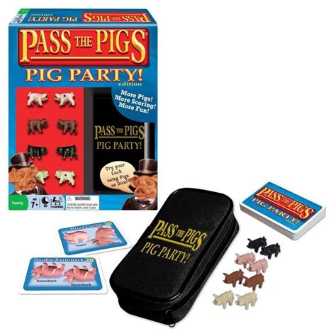 Pass The Pigs Party Edition Winning Moves Games Puzzle Warehouse