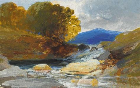 A Rocky Mountain Stream By Thomas Charles Leeson Rowbotham 1823 1875