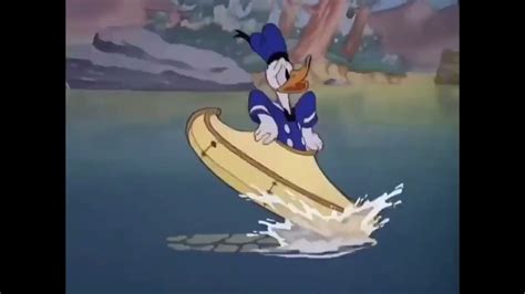Donald Duck Donalds Vacation 1940 Recreation Burlap Reissue