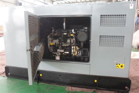 Gerador Diesel Trifásico 10kva 4 Stroke Silencioso De Perkins