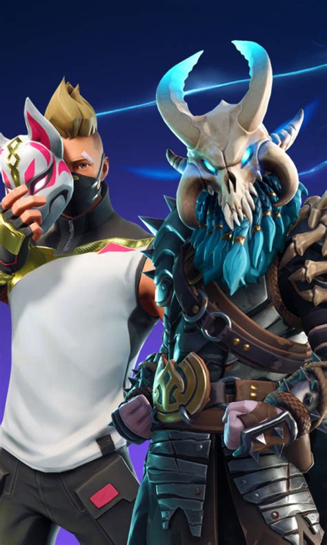How to set a fortnite wallpaper for an android device? Download 480x800 wallpaper ragnarok and drift, fortnite ...