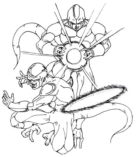 Frieza First Pages Coloring Pages