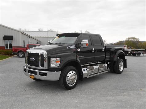 Loaded 2019 Ford F650 Crew Cab Pickup Truck Leather For Sale In