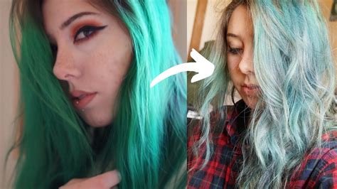 Thanks to all of our readers who got in touch with their stories of battling the fading red hair dilemma. fading my GREEN hair color by using RED dye?! - YouTube