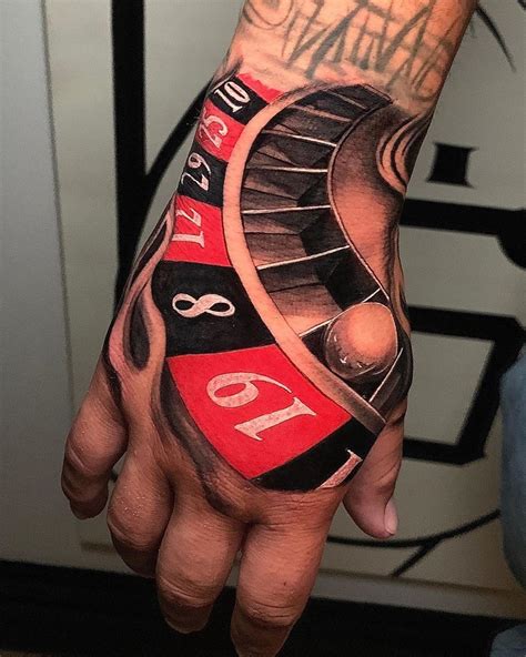 On A Roll 🎲🎰 With This Roulette Table By Thatsmagic Handtattoo Ink