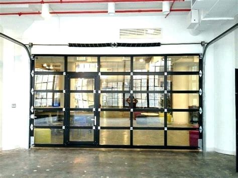 Glass Garage Door Insulated Doors Astounding Commercial Doo Glass