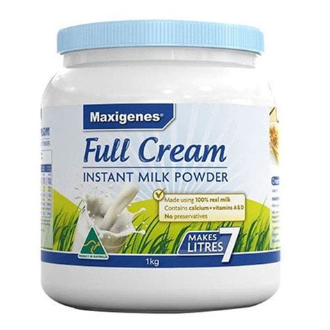 Sữa Tươi Dạng Bột Maxigenes Full Cream Instant Milk Powder IKute