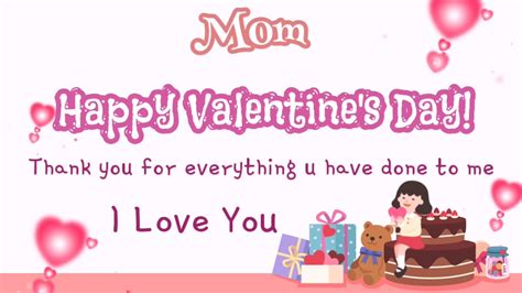 Happy Valentines Day Mom Youtube