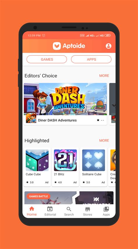 تحميل برنامج Aptoide الإصدار الجديد دروبلاي