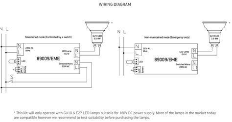 Emergency Exit Sign Wiring Diagram