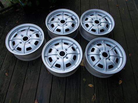 5 1970 To 1972 Porsche 914 Pedrini Wheels 700 Ship Pelican Parts