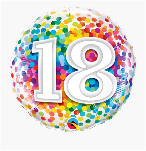 18 Birthday Balloon Clipart 10 Free Cliparts Download Images On