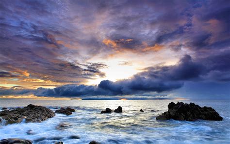 Pretty Backgrounds Of The Ocean Beautiful Caribbean Clouds