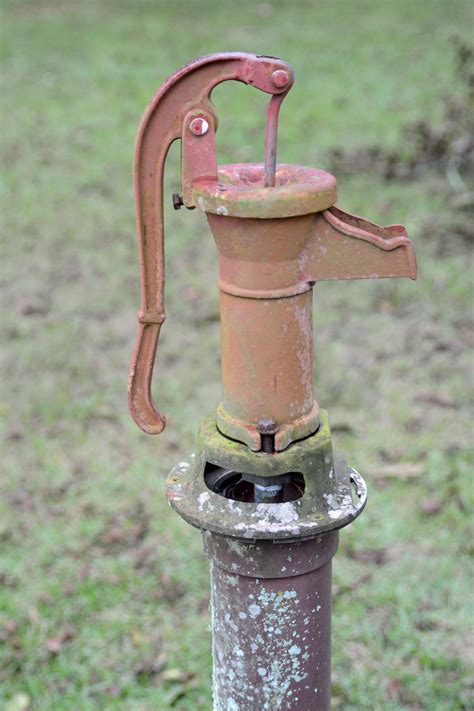 Old Hand Water Pump Judson Mccranie A Supplementary Photograph For