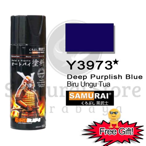 Jual Samurai Paint Yamaha Deep Purplish Blue Y3973 400 Ml Cat