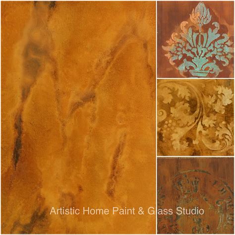 Rust Patina Modern Masters Metal Effects At Artistic Home Studio