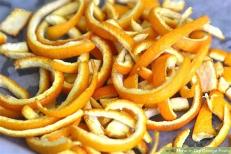 How To Dry Orange Peels 13 Steps With Pictures Wikihow Dried