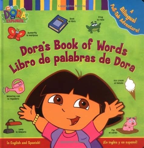 Doras Book Of Wordslibro De Palabras De Dora In English And Spanishen Ingles Y En Espanol