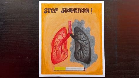No Smoking Day Drawing No Smoking Poster Drawing Stop Smoking Day