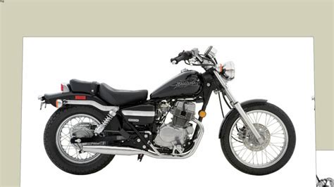 Low operating cost, reliability, and ease of maintenance continue to make the rebel 250 an attractive. Honda Rebel 250cc | 3D Warehouse