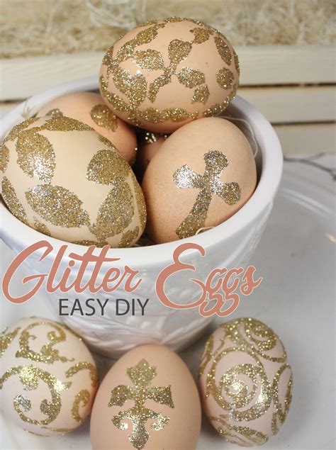 Glitter Eggs Pazzles Craft Room Easter Crafts Diy Easter Eggs Diy