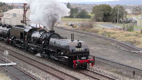 Beyer Garratt 6029 In Bathurst Australias Largest Steam Locomotive