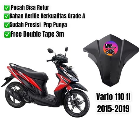 Jual Visor Vario Fi Model Tgp Sudah Free Double Tape M Mega