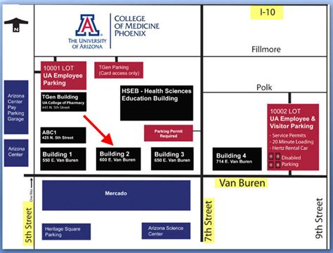 27 Map Of University Of Arizona Maps Online For You