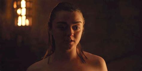 Maisie Williams Game Of Thrones Arya Stark Thought Sex Scene Was A My