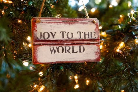 Joy To The World Sign Rustic Christmas Sign Joy By Hopefarmco