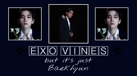 Exo Vines But Its Just Baekhyun Pt4 Youtube