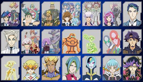 Yu Gi Oh Duel Links Vrains Characters By Tezofalltrades On Deviantart