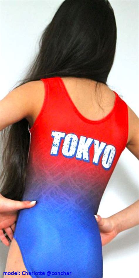 Sml100 01 Holotek Japan 2020 Tokyo Gymnastics Leotard Gk Elite