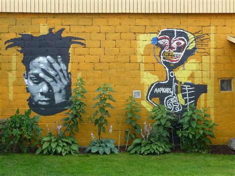 Basquiat And Aopkhes Stencil By Adomaswillkill On Deviantart Street