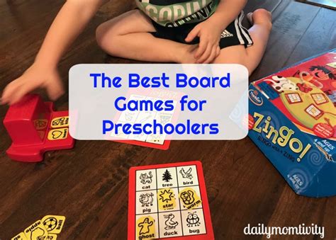 The Best Board Games For Preschoolers Daily Momtivity