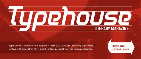Interview And Feature In Typehouse Literary Magazine Expeditionwriter