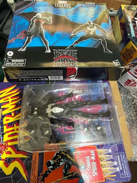 Marvel Legends Symbiote Set Hobbies And Toys Toys And Games On Carousell
