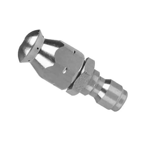 Mayitr 4 Jet 14m Bsp Rotary Cleaning Nozzle High Pressure Drain Pipe