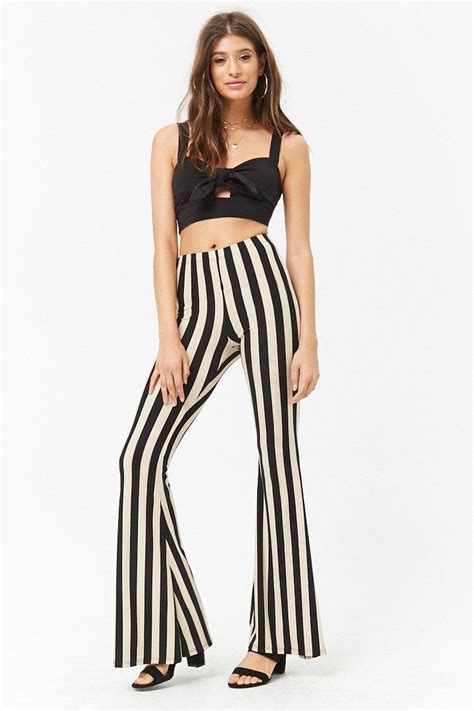 striped flare pants forever21 striped flare pants flare pants trouser pants women