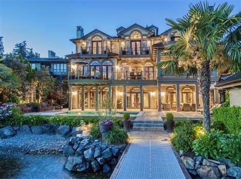 6288 Million Waterfront Mansion In Kirkland Wa Homes Of The Rich
