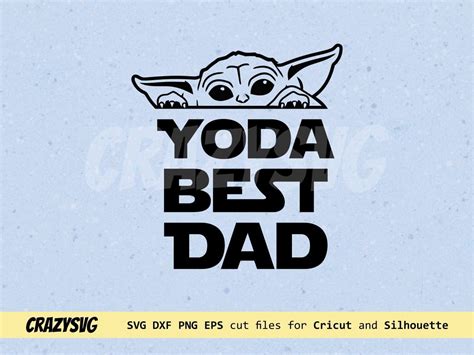 Yoda Best Dad Svg