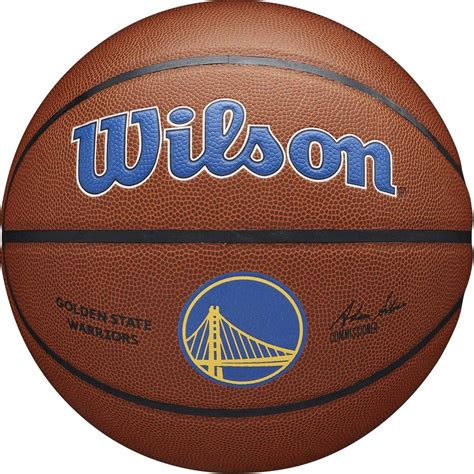 Ballon De Basket Polyvalent Nba Wilson Golden State Warriors Indoor Outdoor