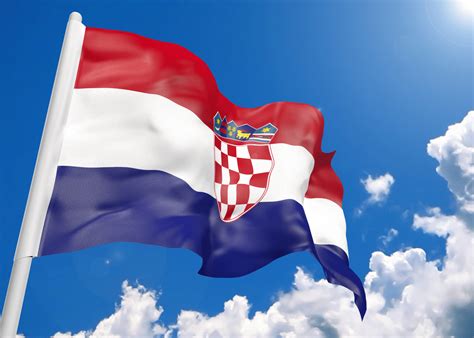 The flag of croatia was officially adopted on december 21, 1990. 3D realistic waving flag of Croatia | Independence day, Flag, Country flags