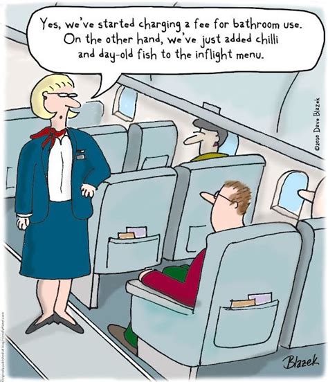 Cartoons Friendly Planet Travel Aviation Humor Flight Attendant