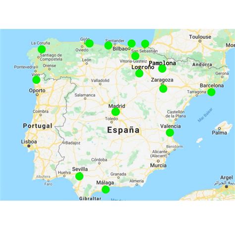 Espanha Mapa Mi Mapa TurÍstico Mapas En Listas En Red España Mucho