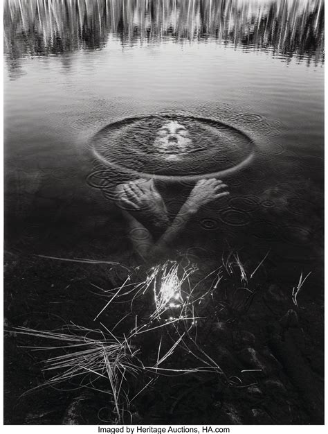 Jerry Uelsmann American B 1934 Untitled Woman In Lake 1992