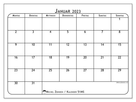 Kalender Januar 2023 Zum Ausdrucken “schweiz” Michel Zbinden Ch