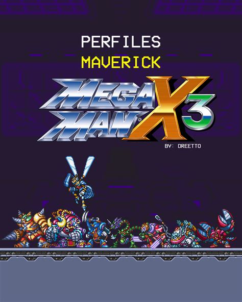 ⚡ Mavericks Profile Mega Man X3 Edition P